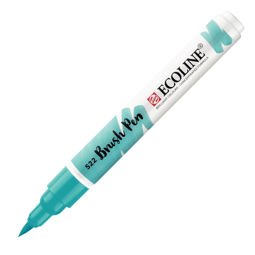 Маркер акварельный "Ecoline", 522 бирюзовый