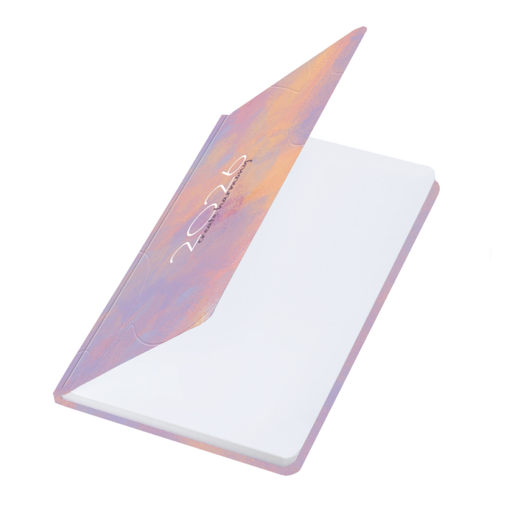 Еженедельник датированный "Пастель", сиреневый, 2026