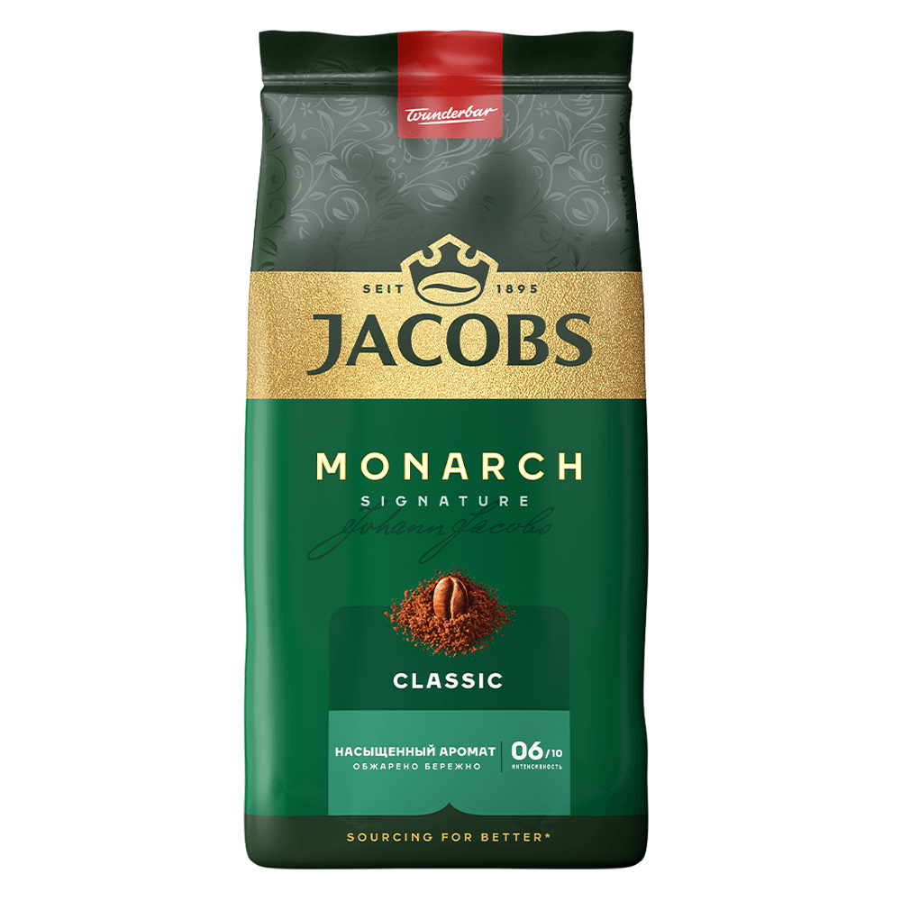 Кофе "Jacobs Monarch" классический, молотый, 230 г