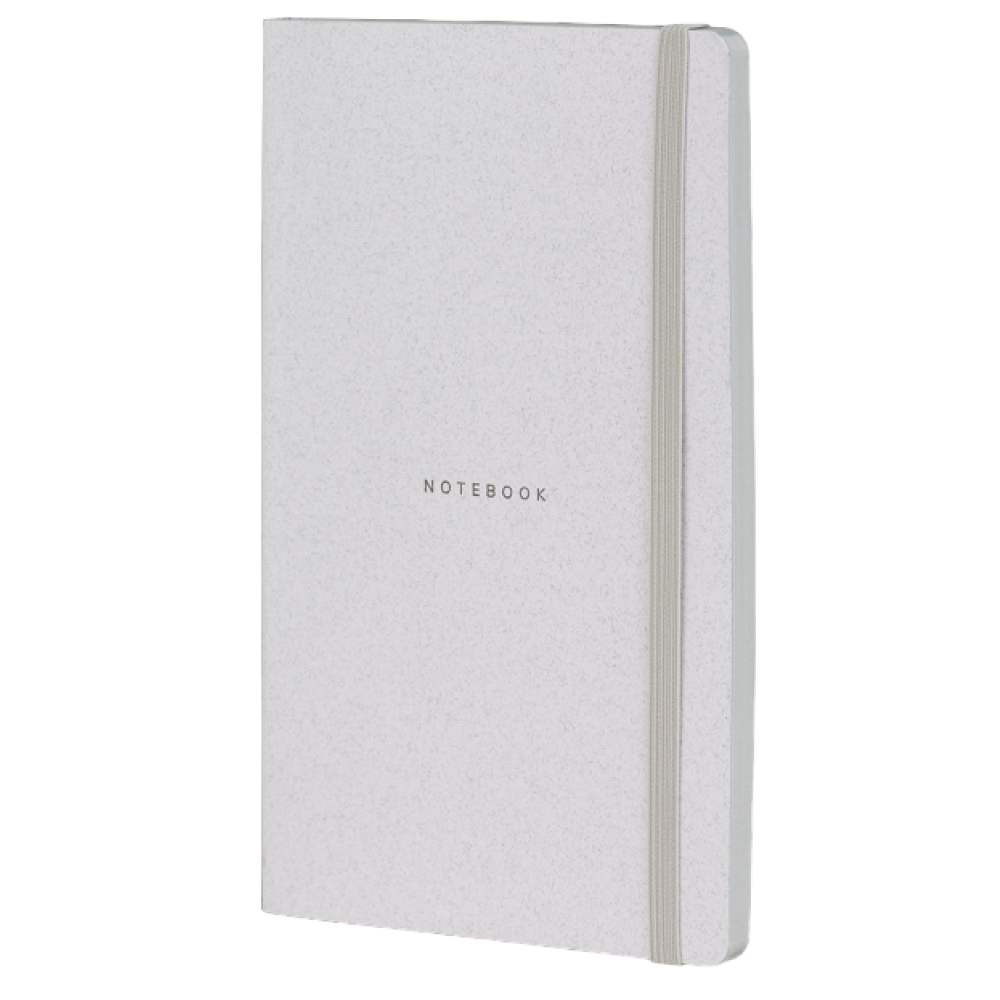 Блокнот "Wool & cotton", А5, 96 листов, линейка, белый