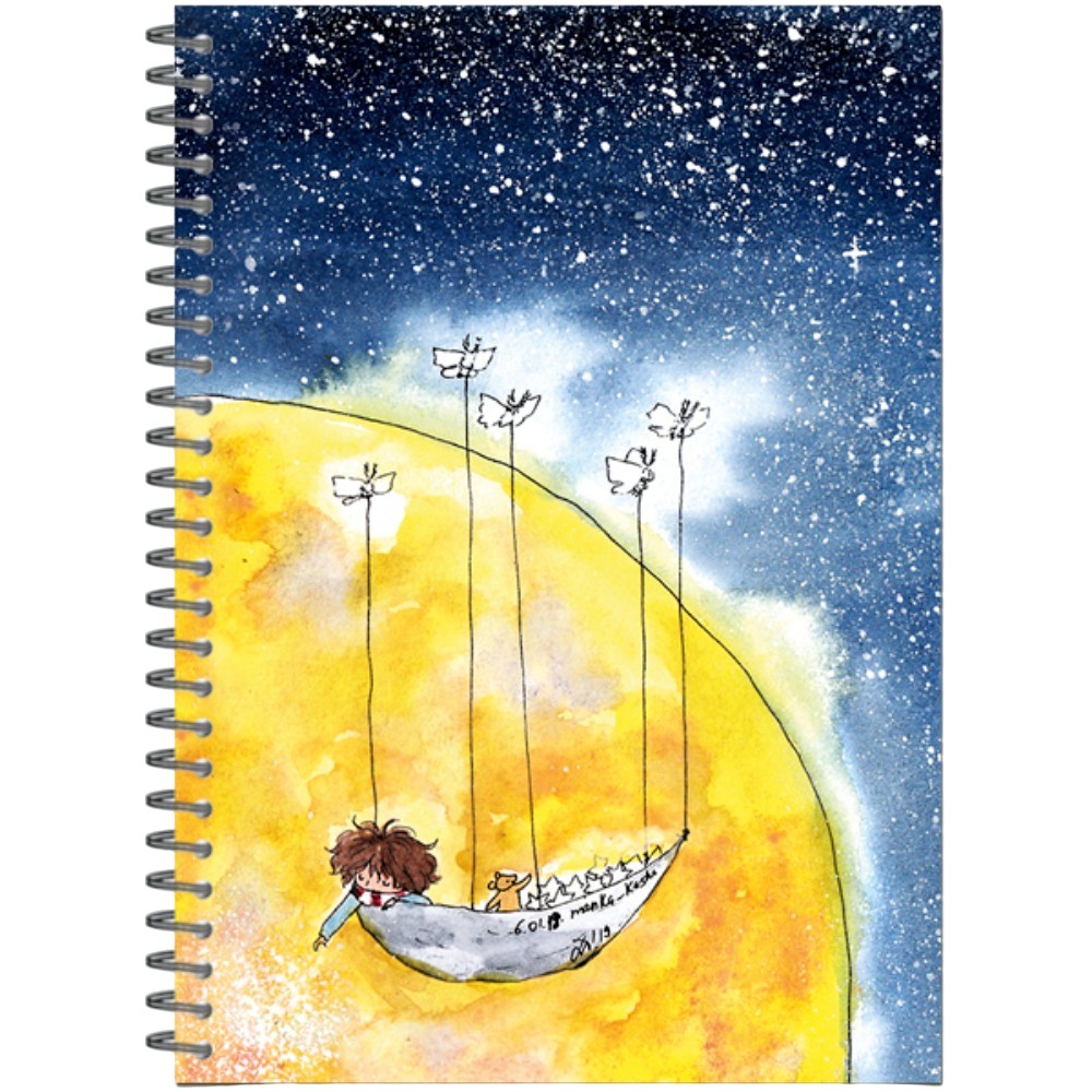 Скетчбук "Космоскетчи", А5, 60 листов, ассорти 