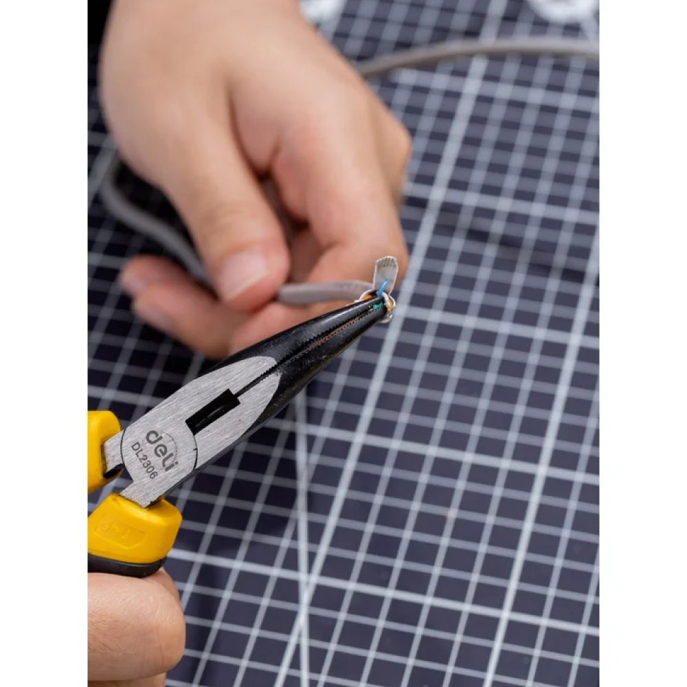 Длинногубцы Deli YS EDL2306, 160 мм - 9