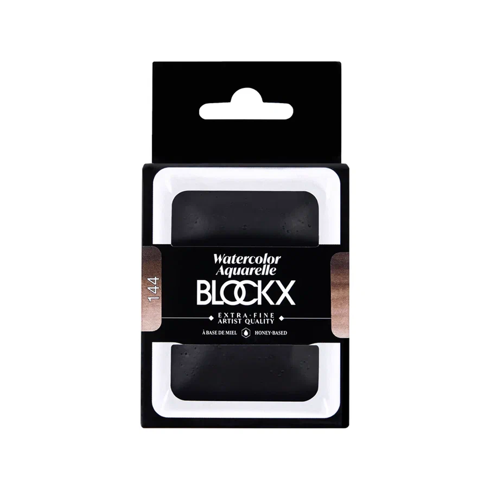 Краски акварельные "Blockx. Giant pan", 144 сепия, 18 мл., кювета