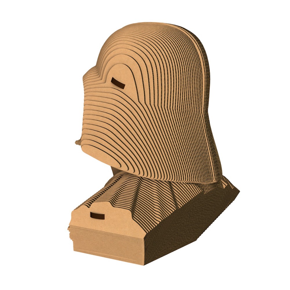 Пазл картонный 3D "Бюст Дарт Вейдер" - 3
