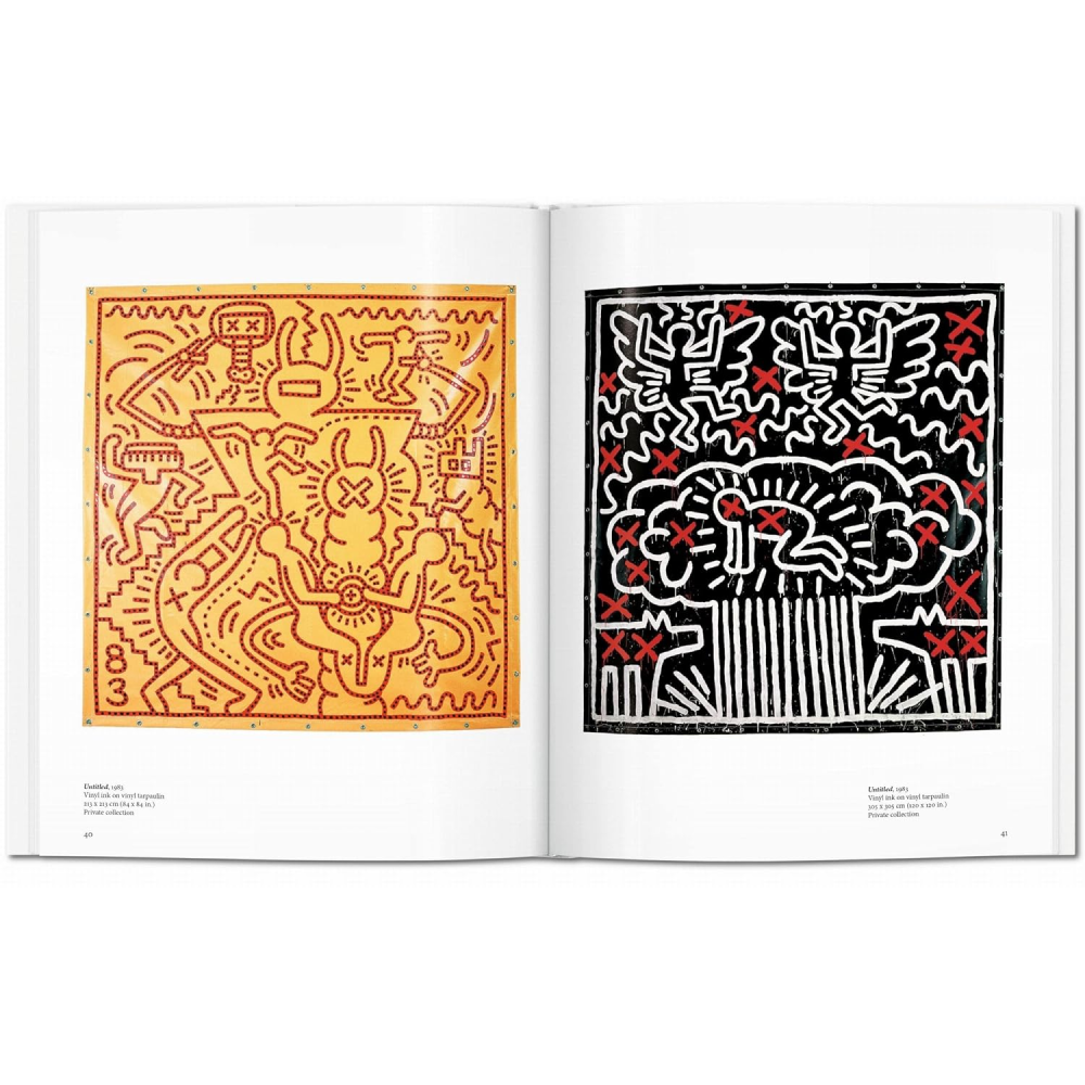 Книга на английском языке "Basic Art. Haring"  - 3