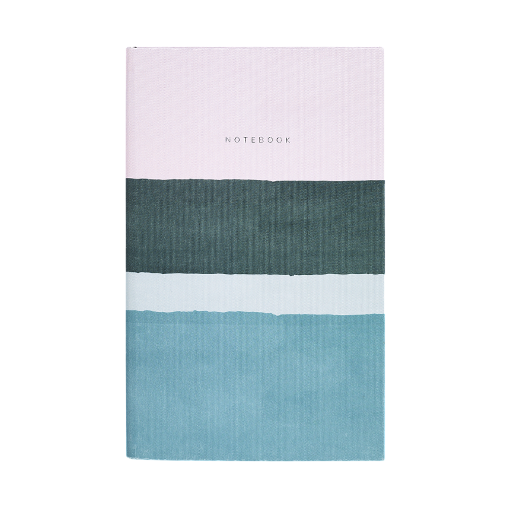 Еженедельник датированный "Stripes dusty pink", А5, 96 листов, розовый, срез разноцветный, 2026