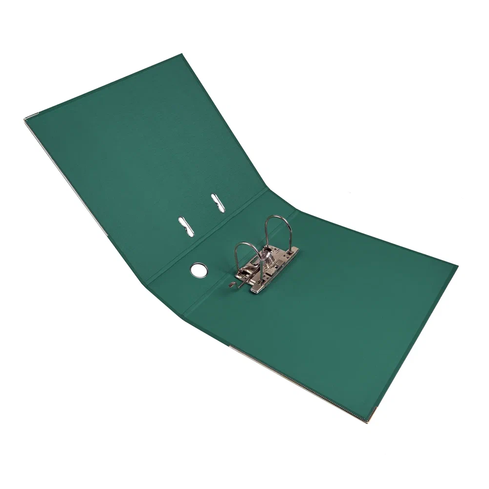 Папка-регистратор "Yesli:", А4, 75 мм, ПВХ, зеленый - 5