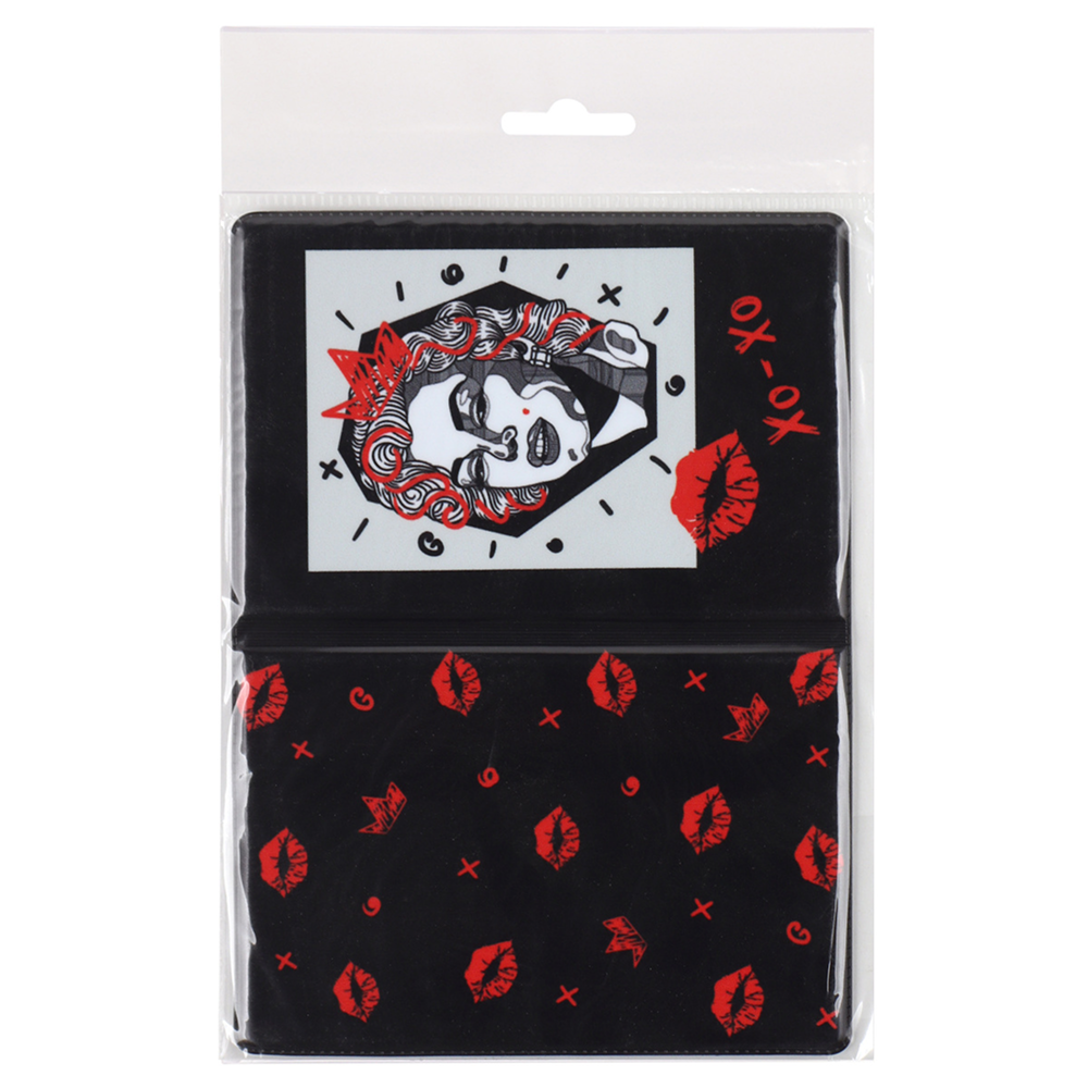 Обложка для паспорта "Monroe", черный - 4