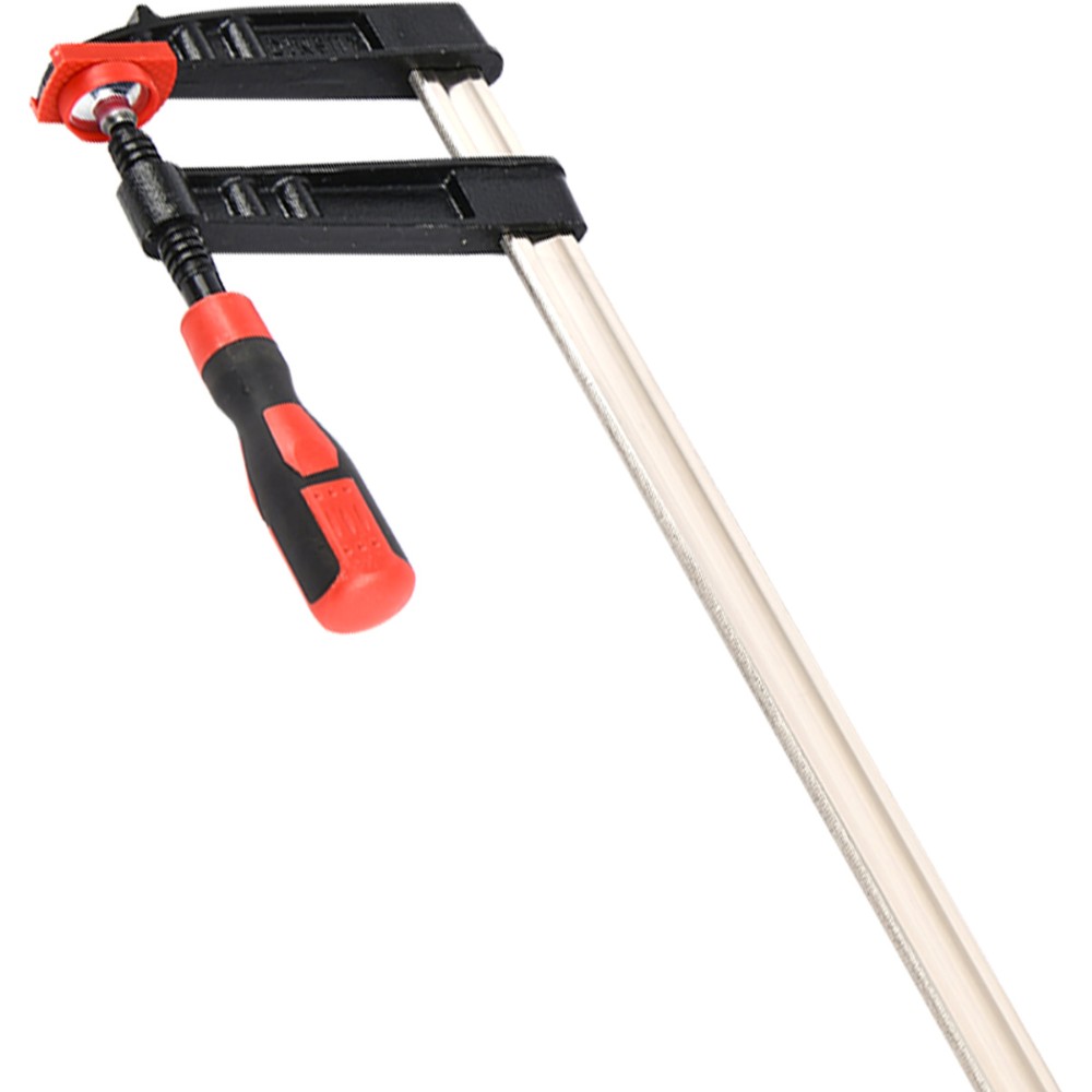 Струбцина F-образная Deli RS EDL111280Z, 120х800 мм, усиленная, черный, красный - 4