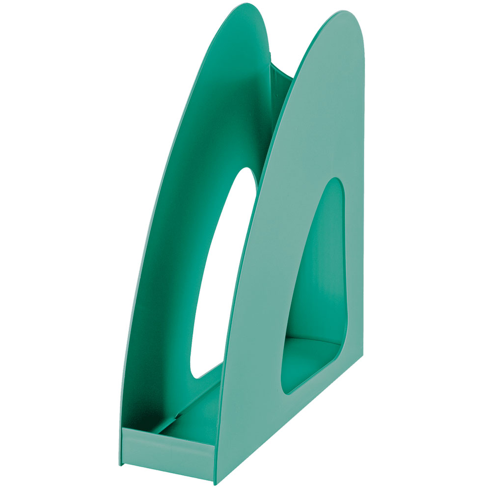 Лоток для бумаги вертикальный "Twin", зеленый нефрит - 2