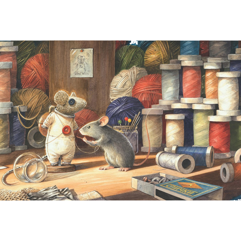 Книга "Армстронг. Невероятное путешествие мышонка на Луну", Торбен Кульманн - 3