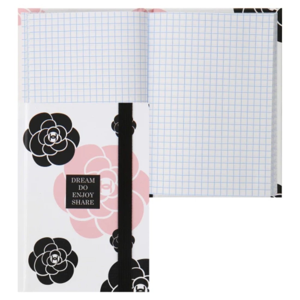 Книга записная "FIORENZO Rose", А6, 80 листов, в клетку, на резинке