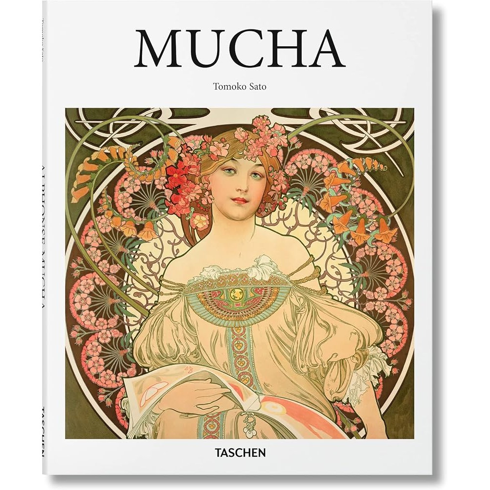 Книга на английском языке "Basic Art. Mucha", Tomoko Sato