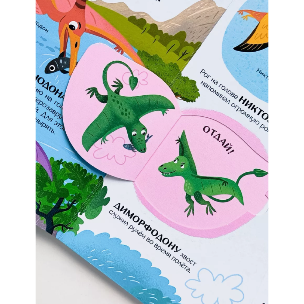 Книга "Книжка с окошками. Секреты динозавров" - 11