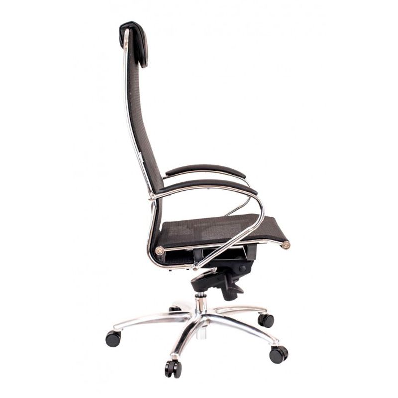 Кресло для руководителя EVERPROF "Deco", сетка, металл, черный - 3