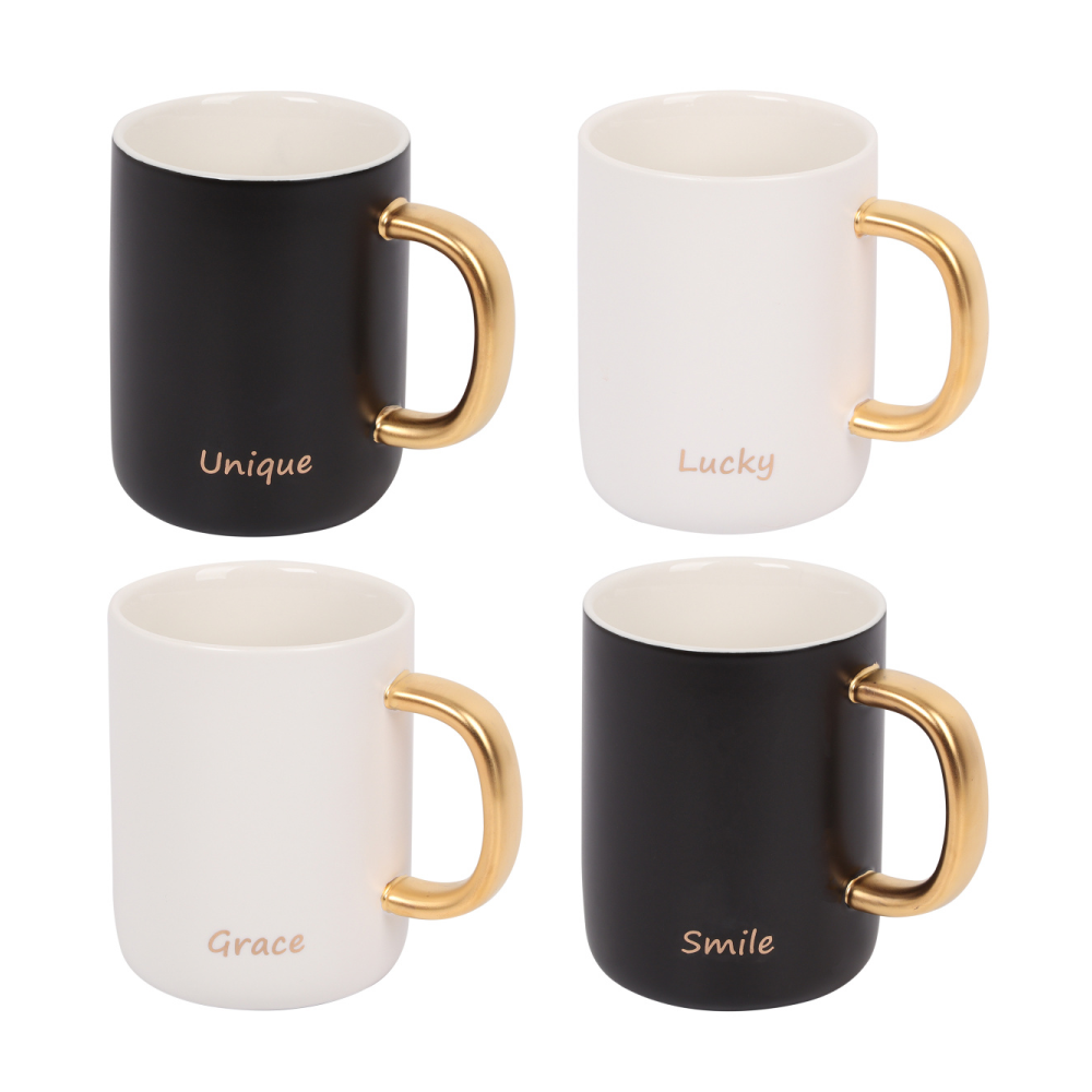 Кружка керамическая "Изящность", 380 мл, ассорти