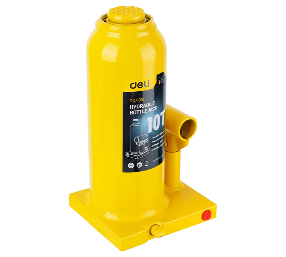 Домкрат бутылочный Deli YS EDQ71010, 10 т - 4