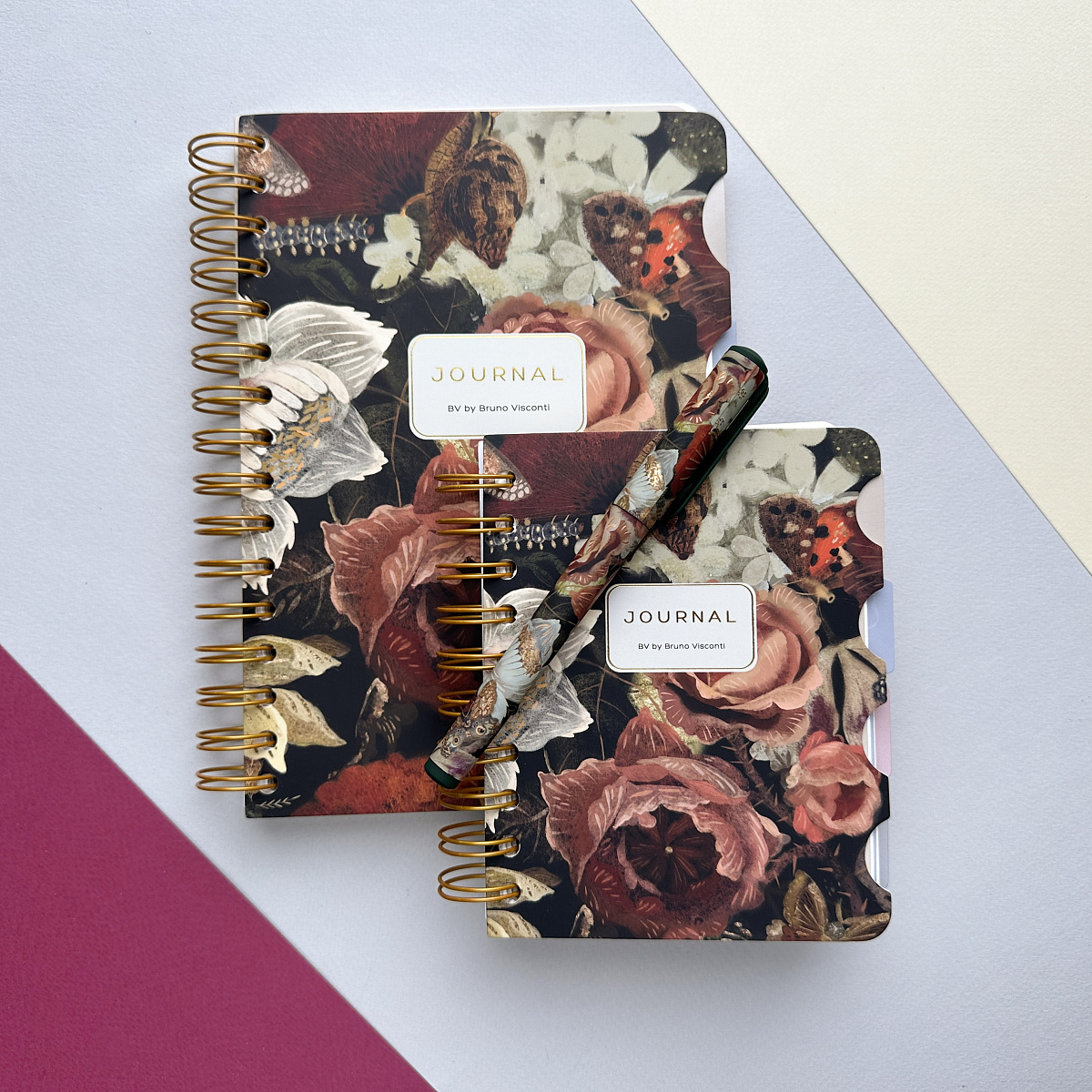 Блокнот Bruno Visconti "Art Journal. Lush Bouque", А5, 120 листов, разноцветный - 12