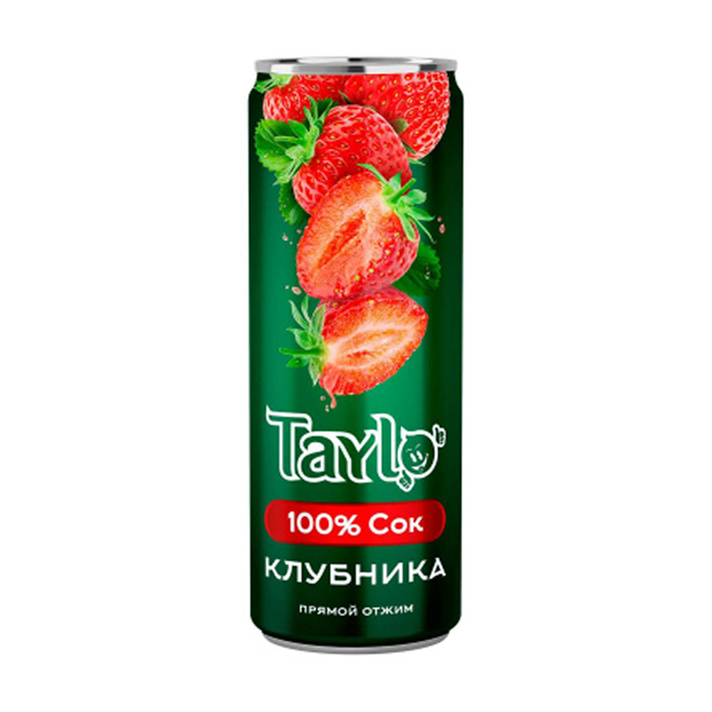 Сок Taylo "Клубника", 0.25 л