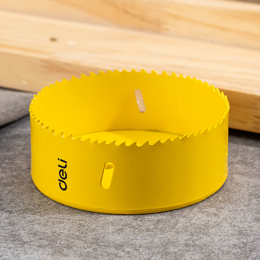 Коронка биметаллическая Deli YS EDH-SKK114-E1, 114 х 38 мм, М14