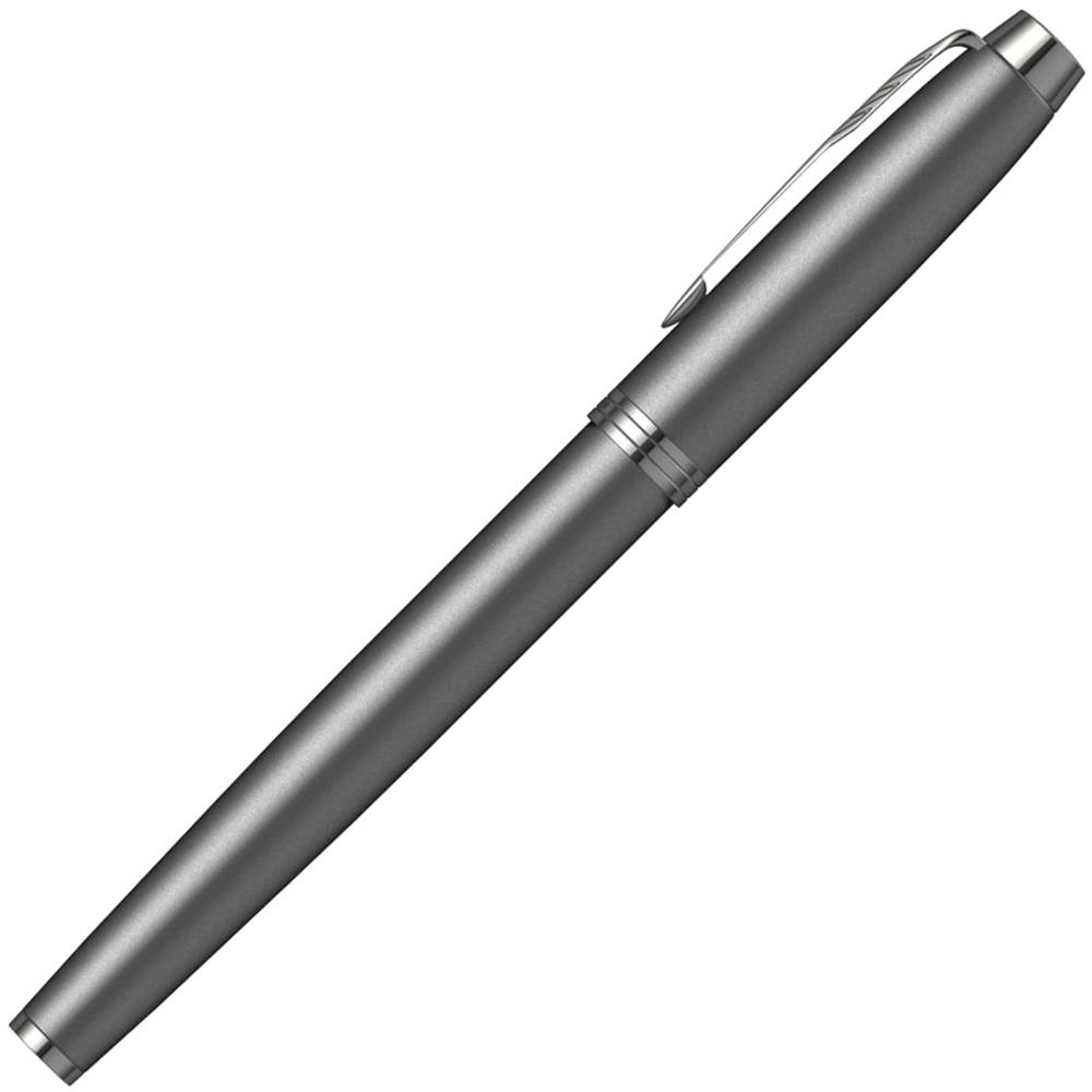 Ручка-роллер Parker "IM Monochrome T328 Bronze PVD", 0,5 мм, серый, стерж. черный - 3