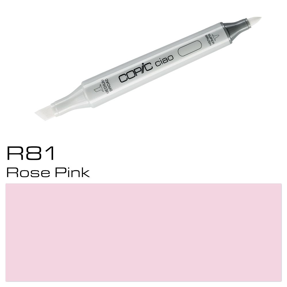 Маркер перманентный "Copic ciao", R-81 розовый
