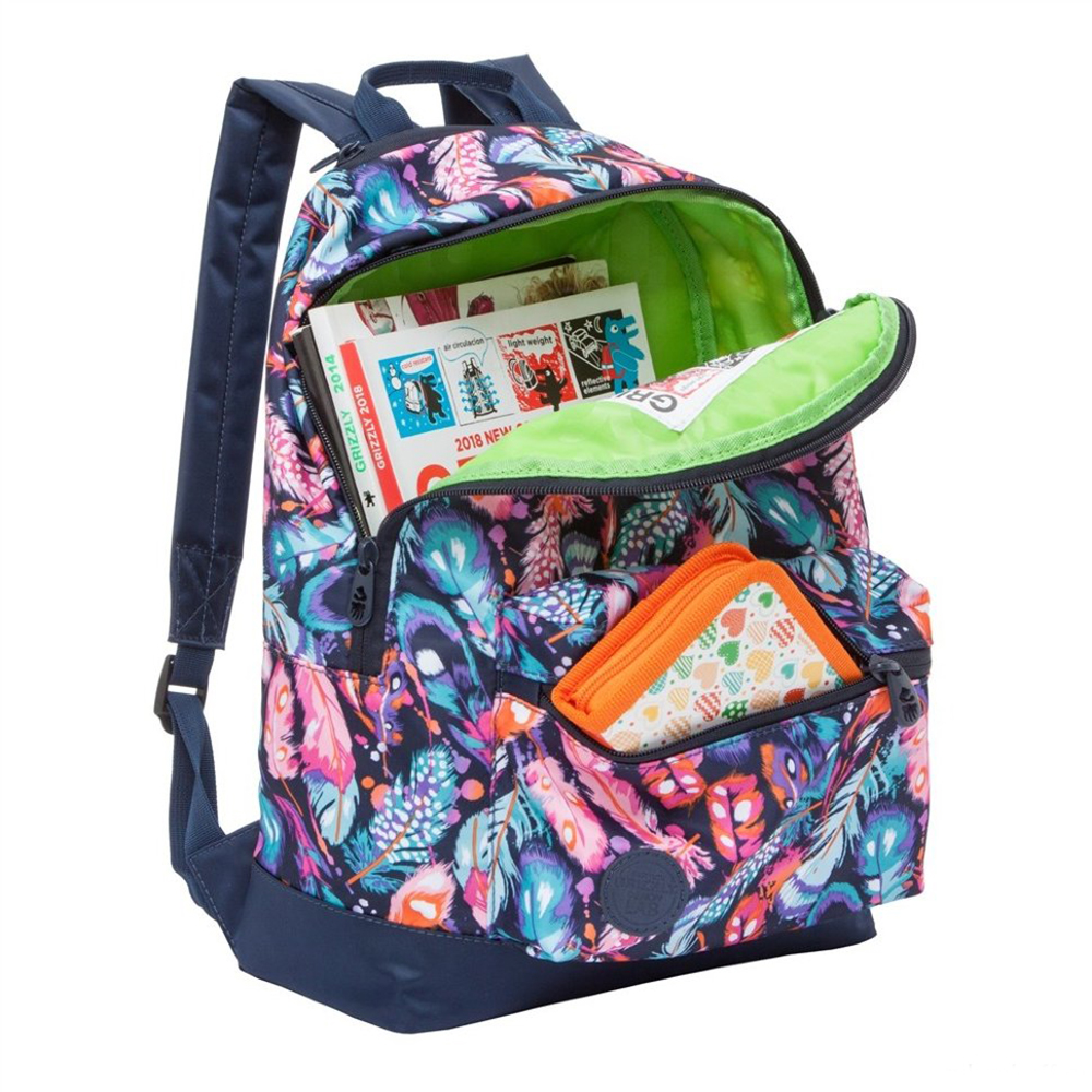 Рюкзак молодежный "Plumage", синий - 5