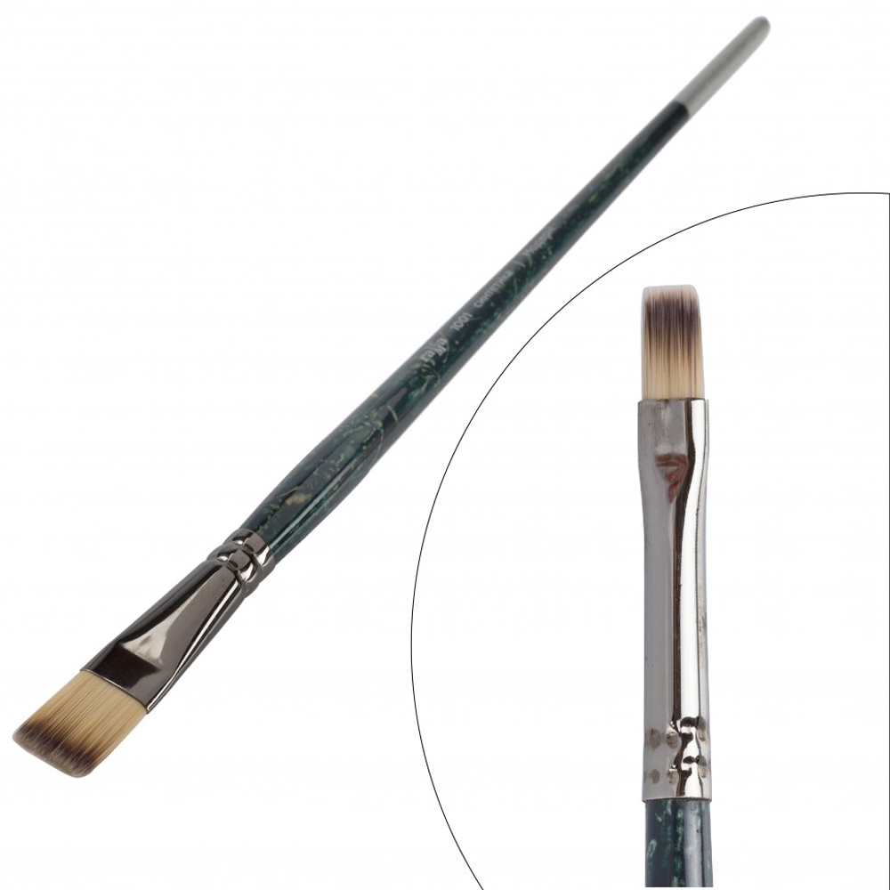 Кисть для рисования "Модерн", синтетика, плоская, №2 - 3