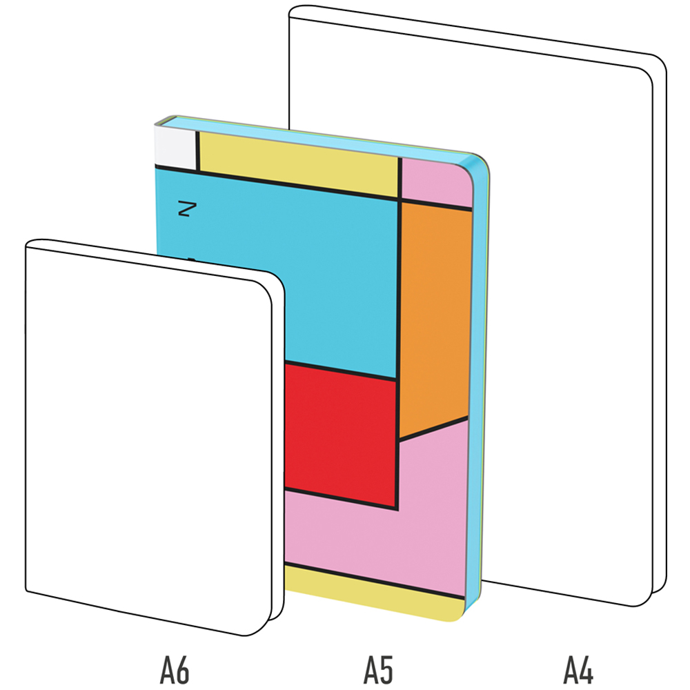 Ежедневник недатированный "Color Block", А5, 272 страницы - 6