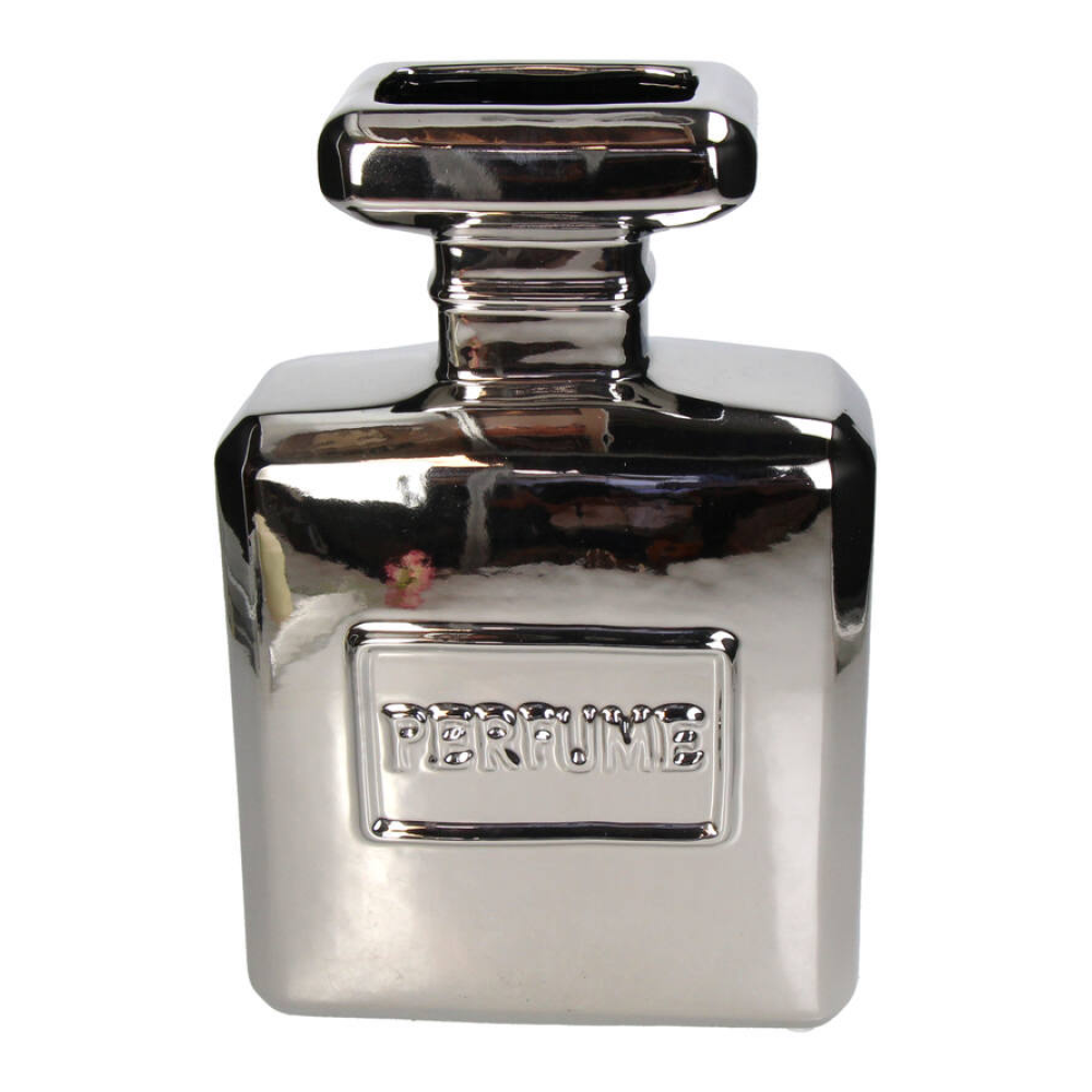 Ваза "Perfume Bottle", фаянс, серебристый