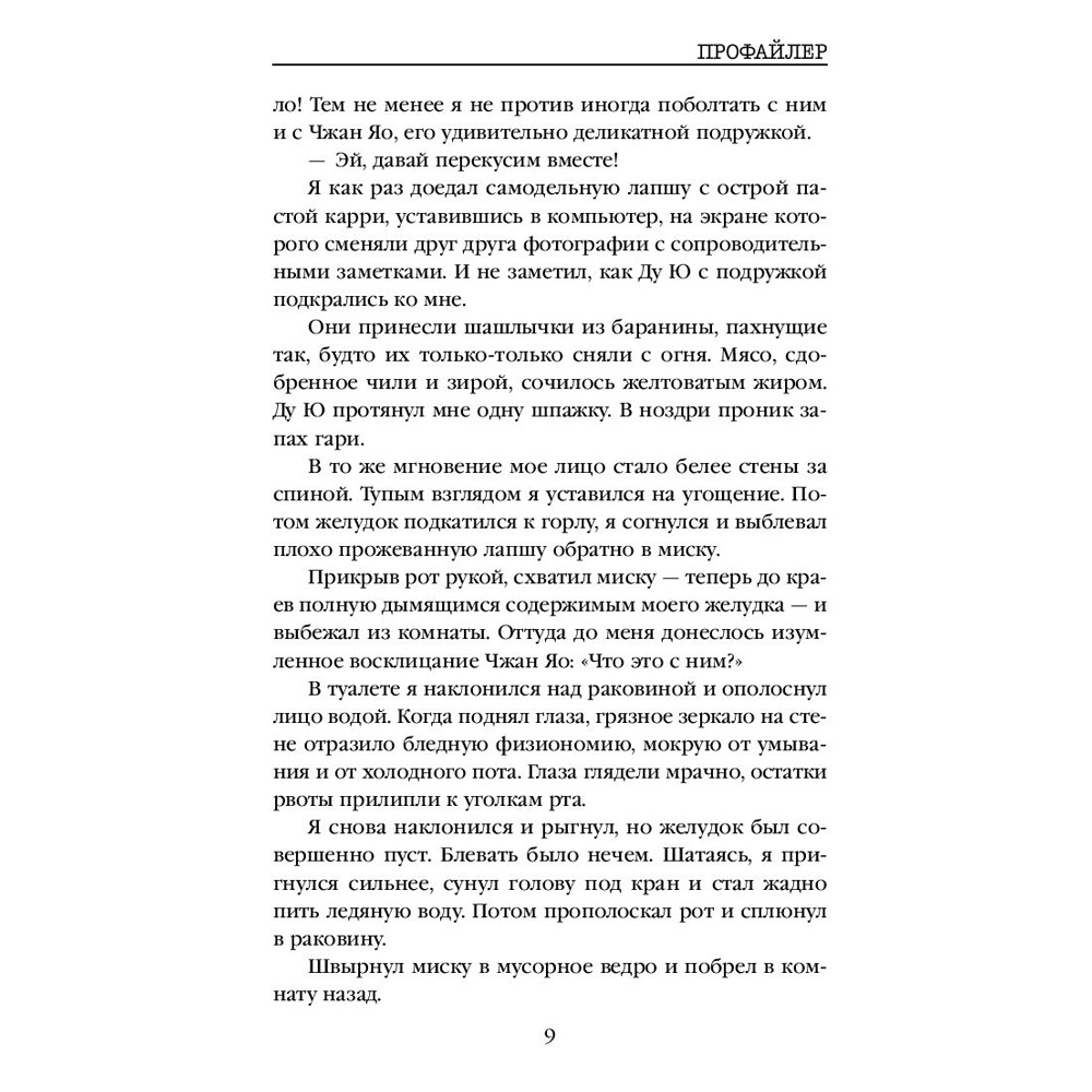 Книга "Профайлер", Лэй Ми - 10