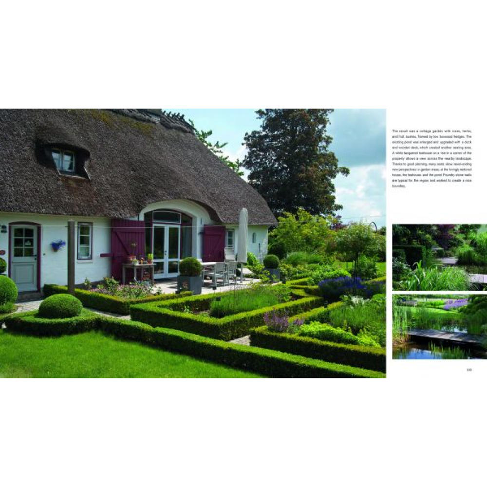 Книга на английском языке "Private Gardens: Design Secrets to Creating Beautiful Outdoor Living Spaces" 