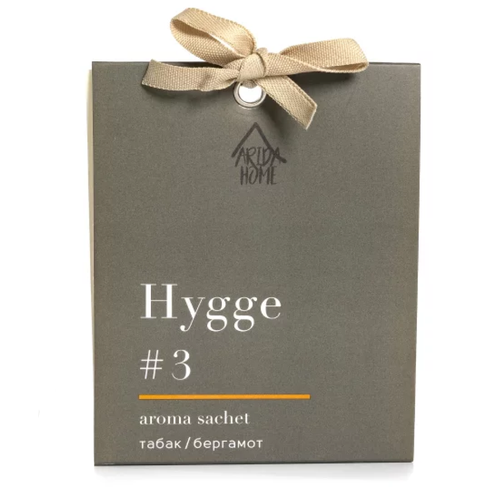 Ароматическое саше Hygge #3 "Табак, Бергамот", 10 гр