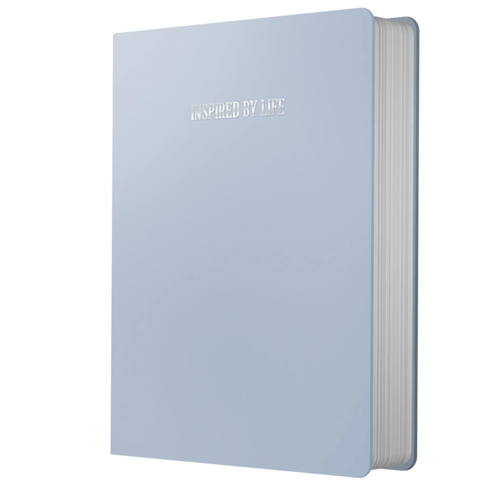 Блокнот "Floreale. Smoky Sky", А6, 136 листов, клетка, голубой