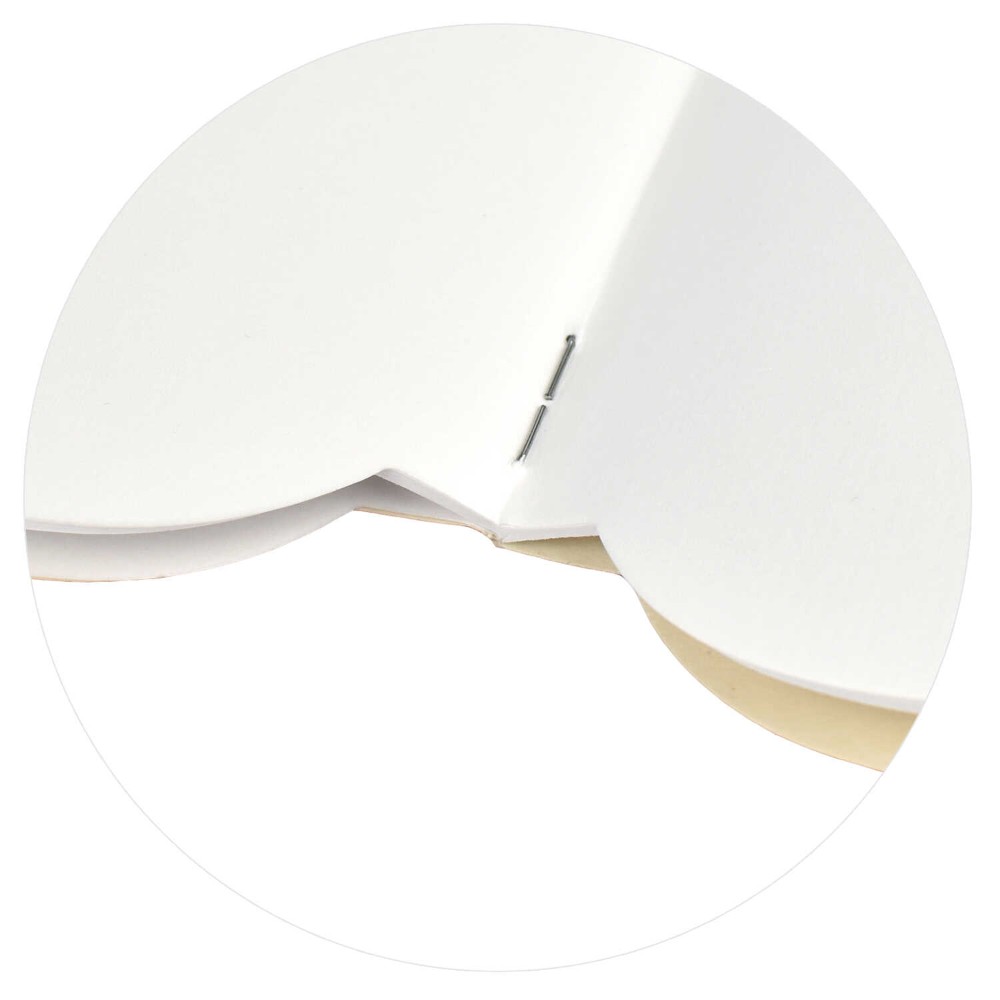 Блокнот "Котенок в шапке", 120х117 мм., 30 листов, розовый - 5