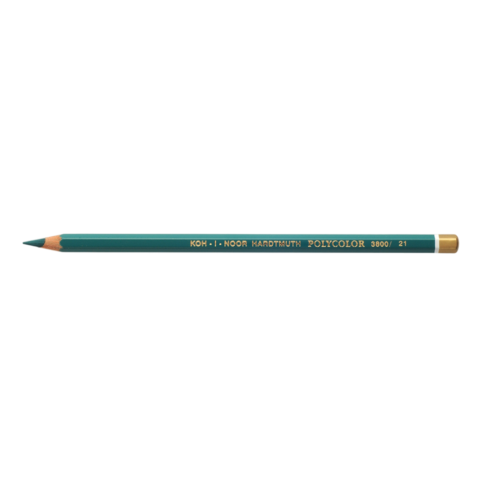 Карандаш цветной Koh-I-Noor "Polycolor 3800", 021 голубовато-зеленый