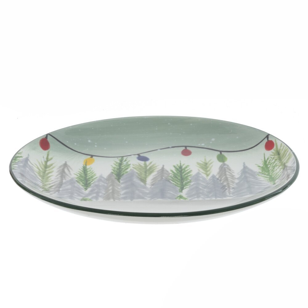 Тарелка керамическая "Сказочная пора", 23.5 см, разноцветный
