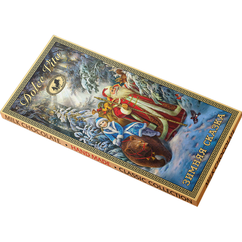 Шоколад молочный Dolce Vita "Зимняя сказка", 100 гр