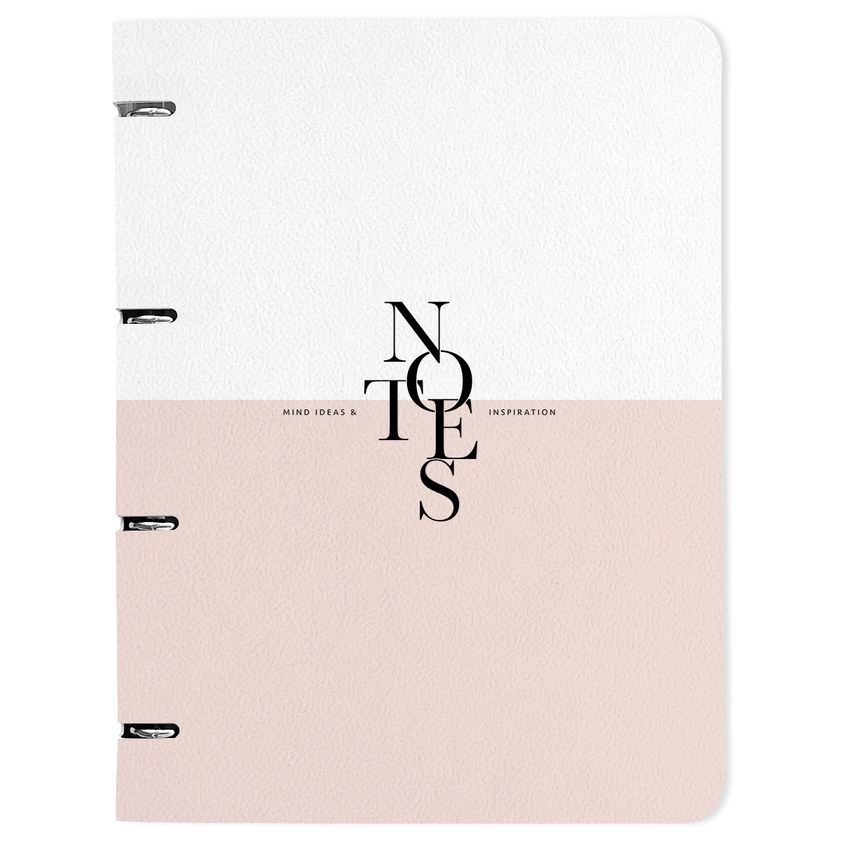 Тетрадь на кольцах Be Smart "Notes", A4, клетка, розовый