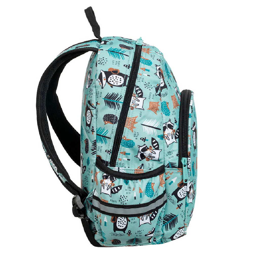 Рюкзак школьный Coolpack "Toby Shoppy", бирюзовый