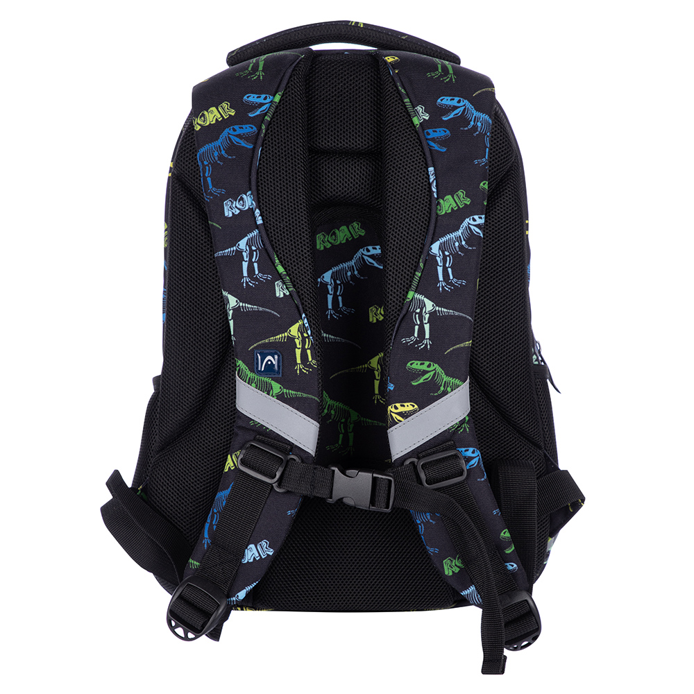 Рюкзак молодежный "Head dinos era", чёрный - 5