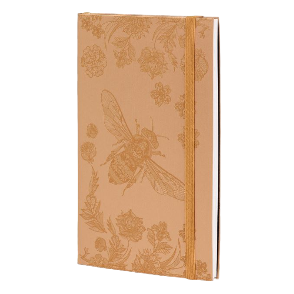 Блокнот "Lace bee", А5, 96 листов, линейка, песочный - 3