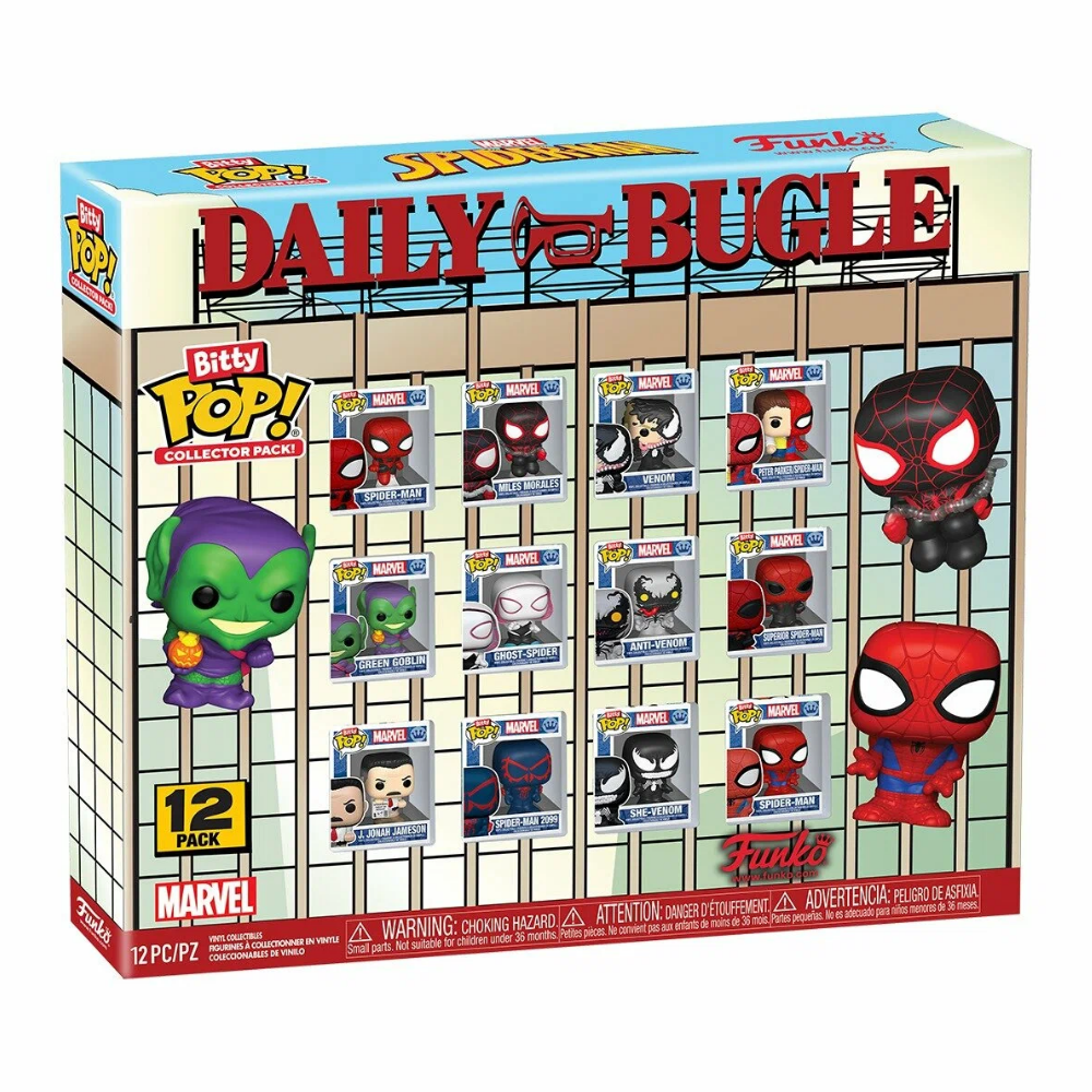 Набор фигурок Bitty POP! Адвент-календарь, Марвел: Человек-паук