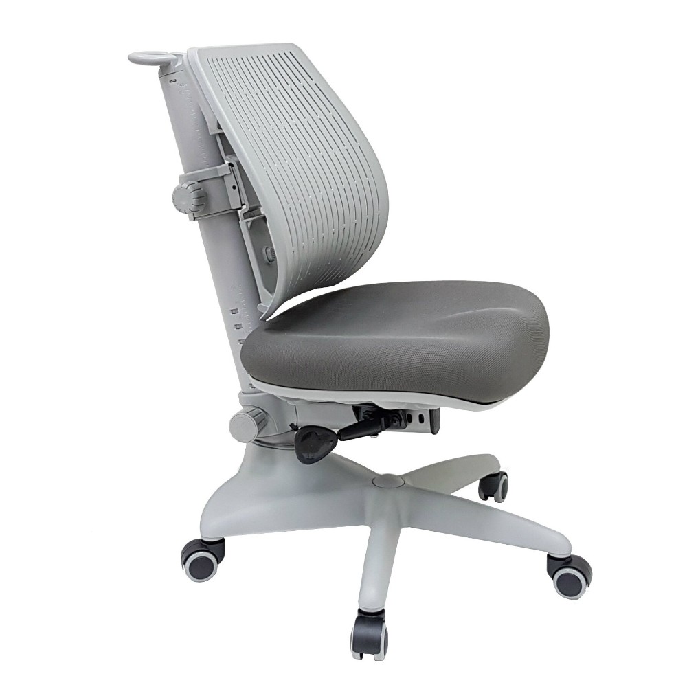 Кресло детское Comf-Pro UR-C3 SPEED ULTRA Chair, пластик, ткань, пластик, корпус серый, с чехлом салатовым, серый