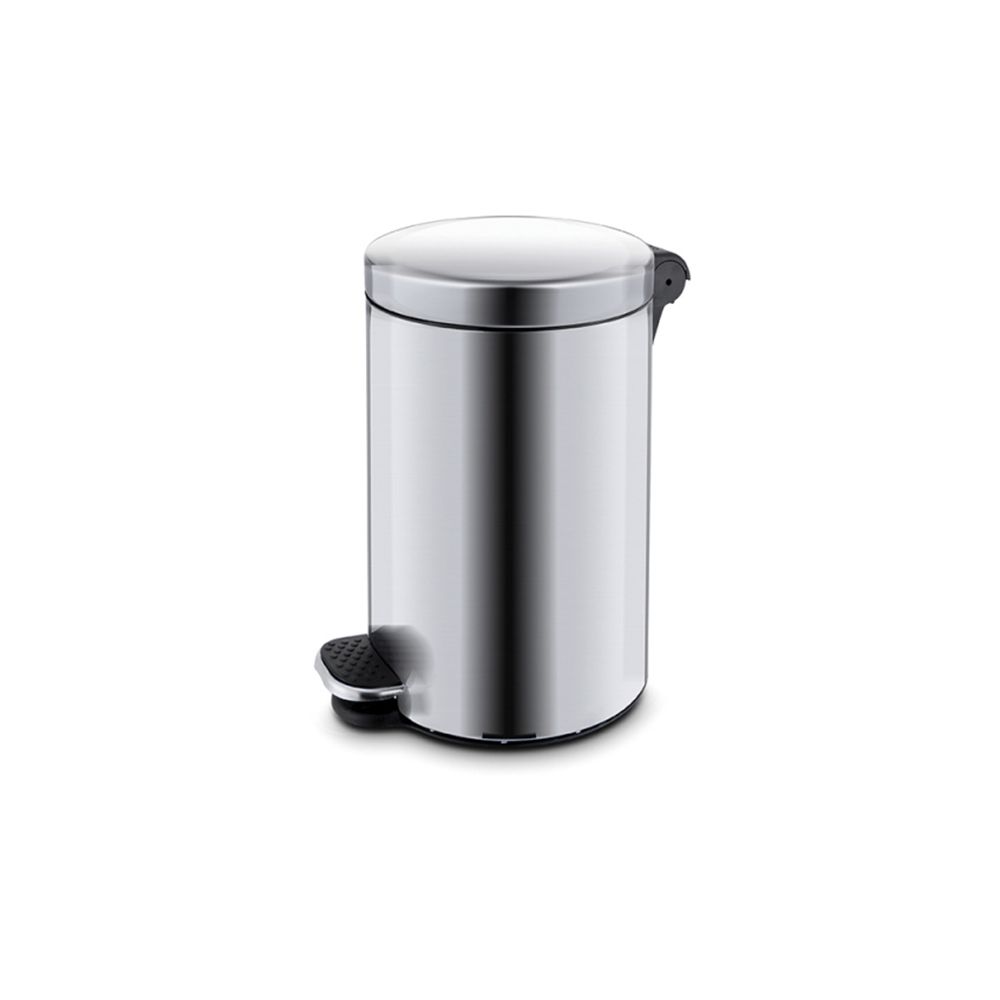 Урна "Alda Hotel Safeс" с педалью, 12 л, серебристый