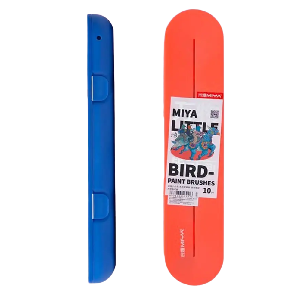 Набор кистей для рисования Himi "Miya Little Bird", микс, 10 шт, розовый - 7