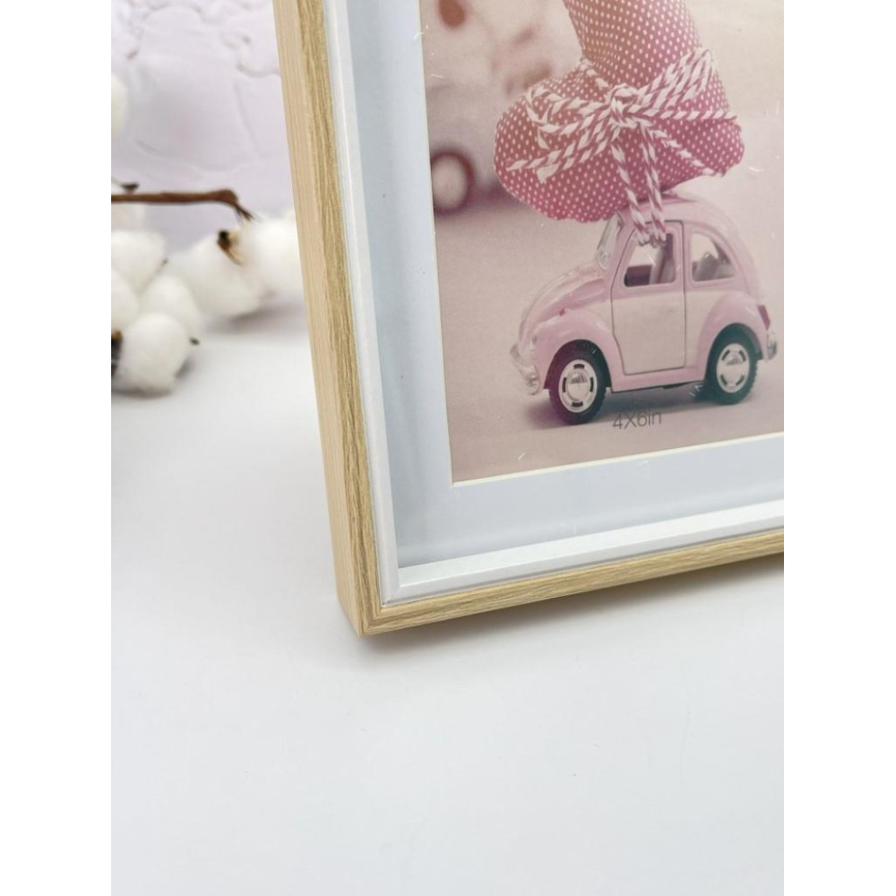 Фоторамка "Pink world", 10x15 см, дерево