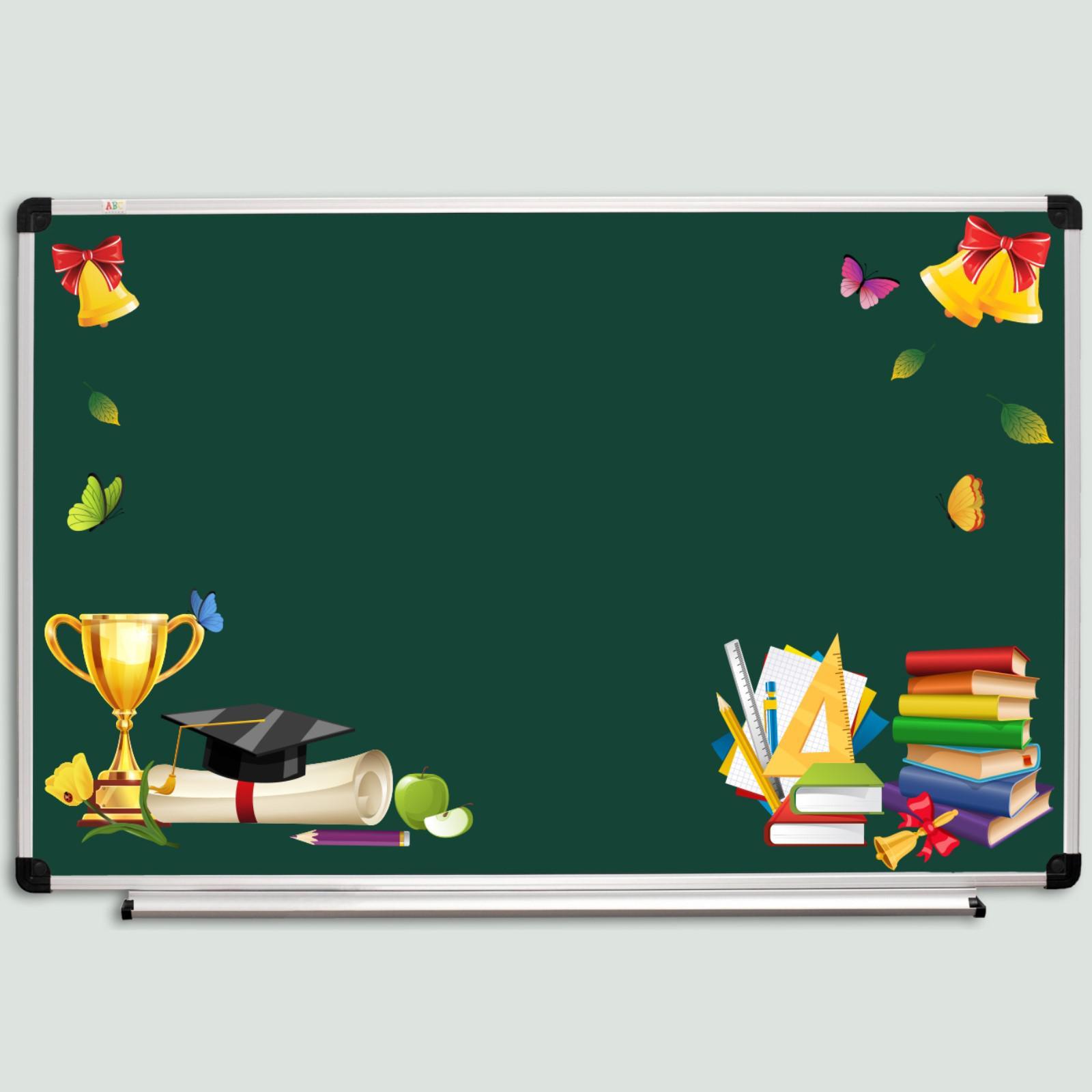 Наклейка декоративная "До свидания школа", 1 лист, 30x35 см - 3