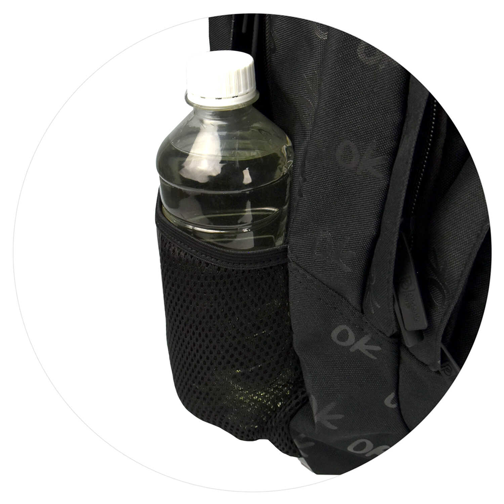 Рюкзак школьный "Будь на позитиве", чёрный - 10