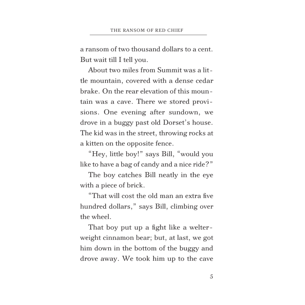Книга на английском языке "The Ransom of Red Chief and other stories", О. Генри - 4